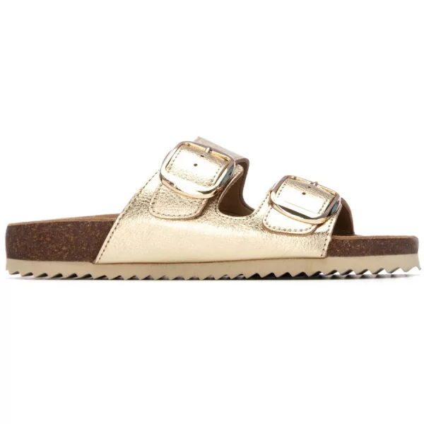 Xti χρυσό ανατομικό σανδάλι 145068
