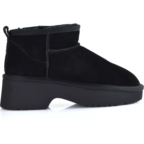 Μαυρο δερμάτινο Australian Boot Kelara 51304