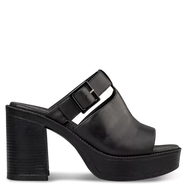 PLATFORM HEEL MULE