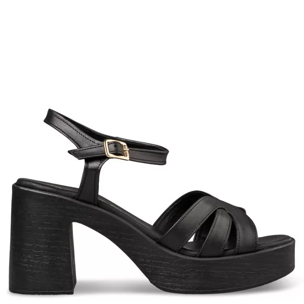 PLATFORM HEEL SANDALS