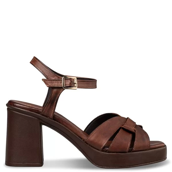 PLATFORM HEEL SANDALS