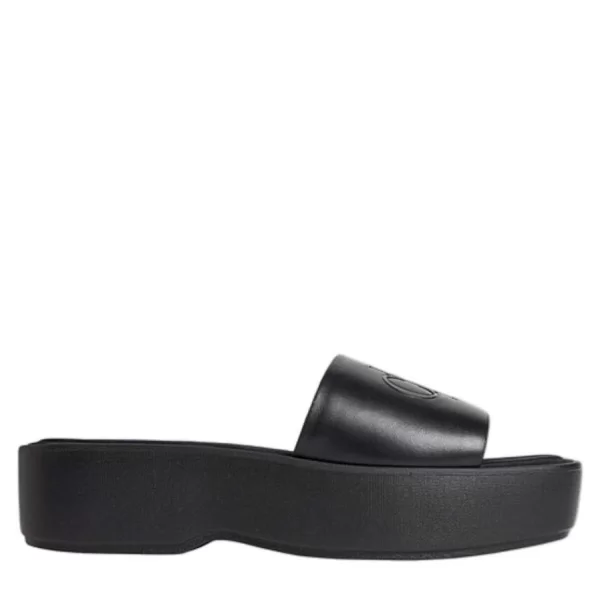 Γυναικείες Δερμάτινες Παντόφλες Calvin Klein HW0HW03026-0GJ