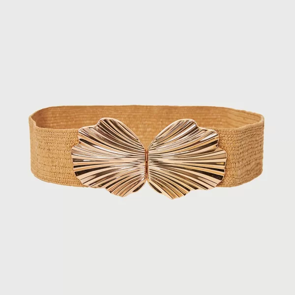 FUNKY BUDDHA Belts FBL013-177-10-BEIGE Biege