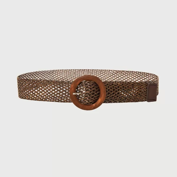 FUNKY BUDDHA Belts FBL013-163-10-BROWN Brown