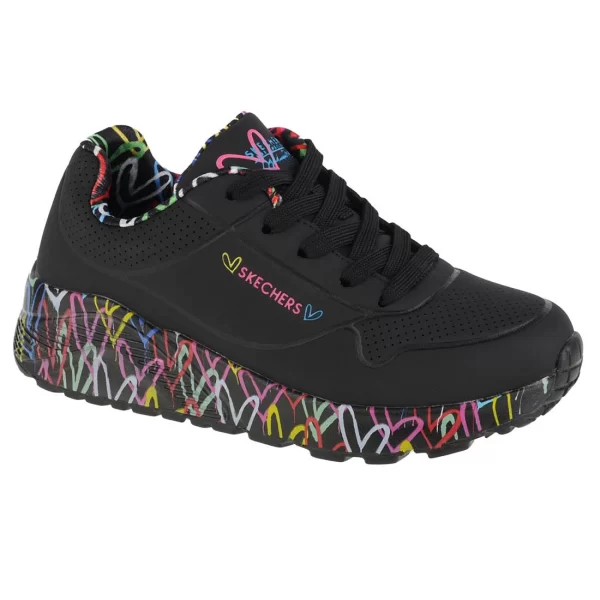 Skechers Παιδικό Sneaker Lovely Luv για Κορίτσι Μαύρο 314976L-BKMT