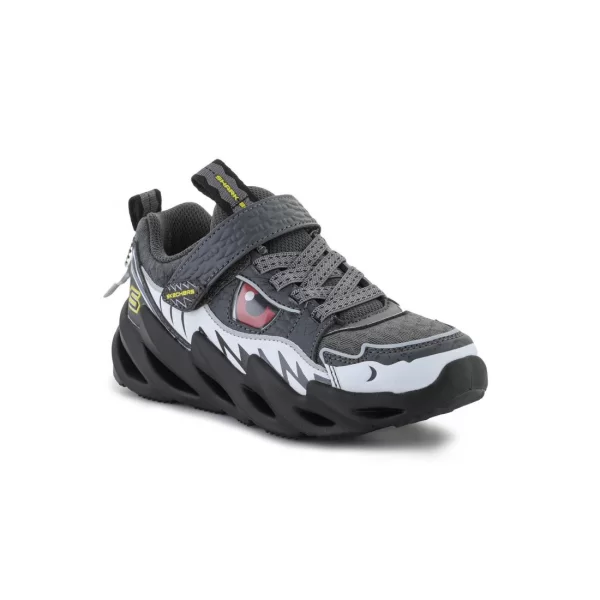 Skechers Παιδικό Sneaker Shark Bots Surf για Αγόρι Μαύρο 402112L-BKW