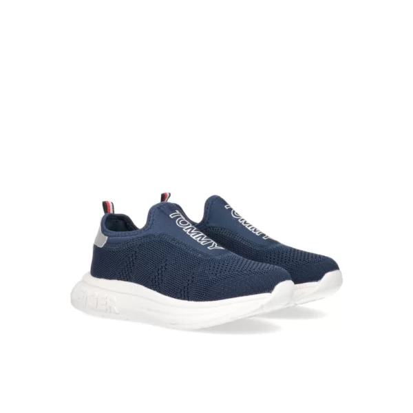 Tommy Hilfiger Παιδικά Sneakers Slip-on για Αγόρι Μπλε T3B4-32246-0735800