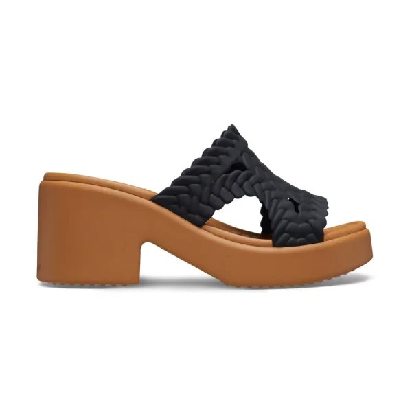 Crocs Brooklyn Woven Slide Heel W 209979001 flipflops