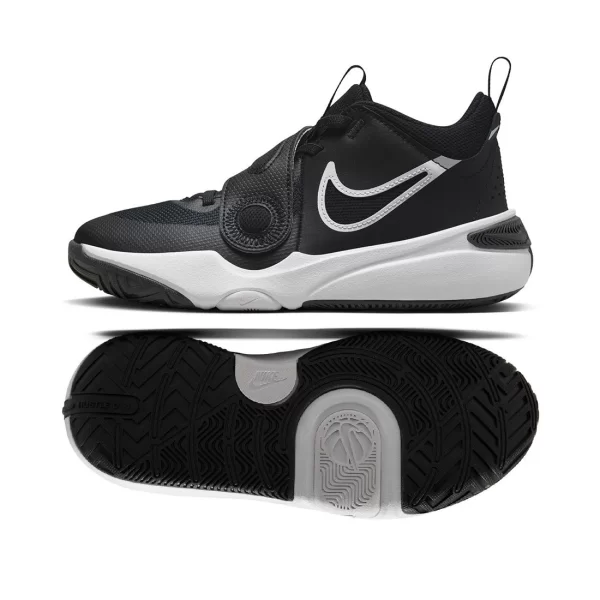 Nike Αθλητικά Παιδικά Παπούτσια Μπάσκετ Hustle D 11 Black / White DV8996-002