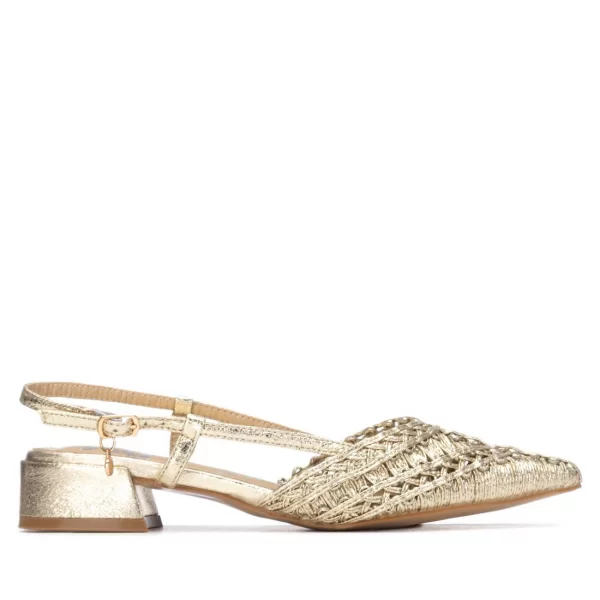 Γυναικείες Xti Γυναικεία Παπούτσια Slingback 145029 Vegan ΧΡΥΣΟ