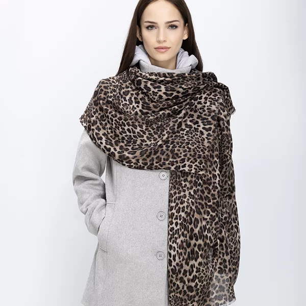 Γυναικεία Πασμίνα Με Animal Print