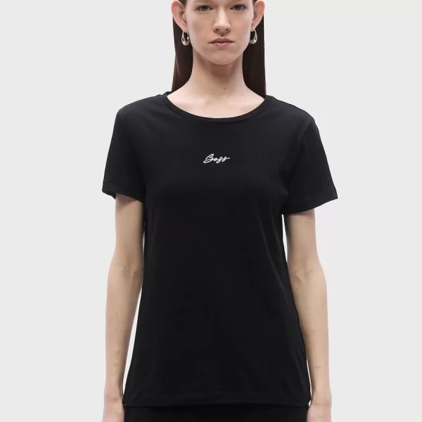 Boss Γυναικείο T-Shirt Βαμβακερό Regular Fit