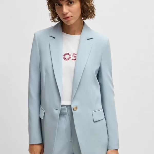 Boss Γυναικείο Fitted Σακάκι Blazer Stretch Slim Fit