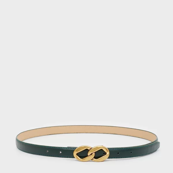 Nali Γυναικεία Ζώνη Με Χρυσή Αγκράφα Σε Σχήμα Άπειρου