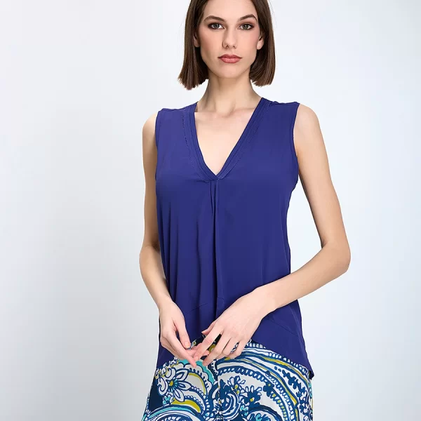 Maliparmi Γυναικείο Αμάνικο Τοπ Regular Fit