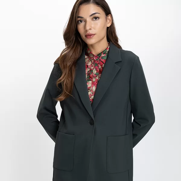 Elena Miro Γυναικείο Σακάκι Regular Fit