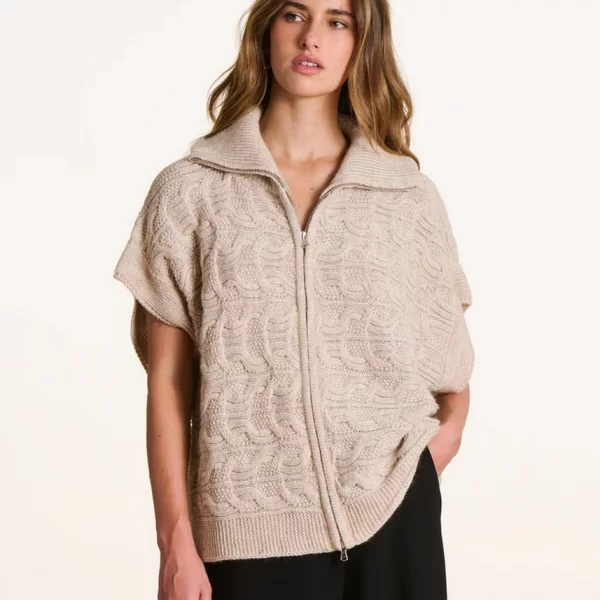 La Fee Maraboutee Γυναικεία Πλεκτή Zακέτα Σε Άνετη Γραμμή