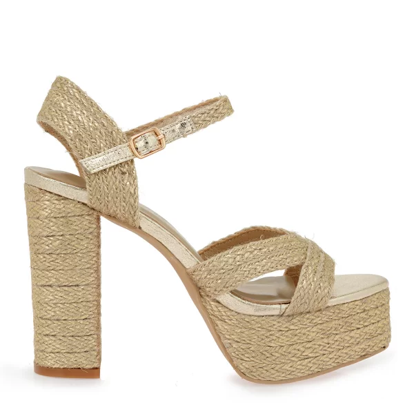 Γυναικεία πέδιλα Seven 922-39W GOLD W439W922L46 χρυσό