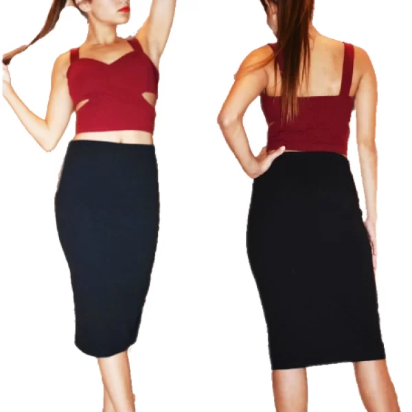 Pencil Φούστα Μπλε Small