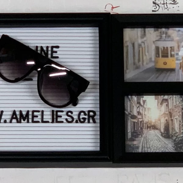 Stefania Glasses Μαύρο