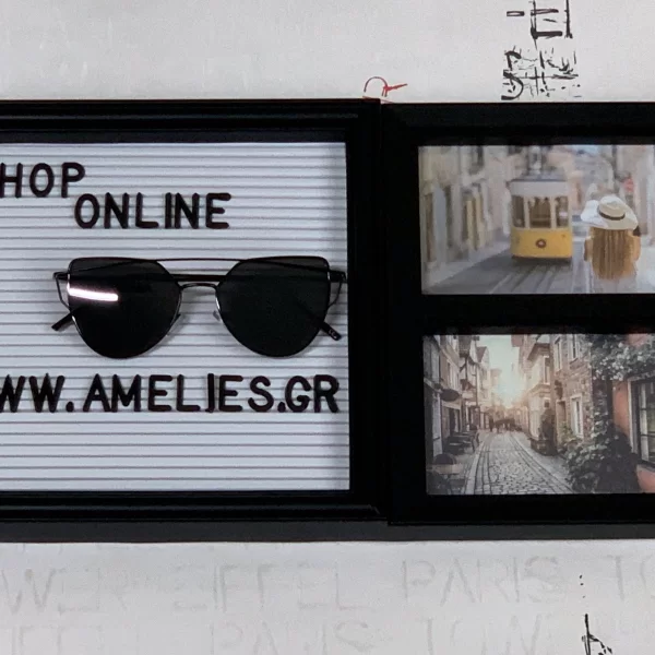 Theresa Glasses Μαύρο