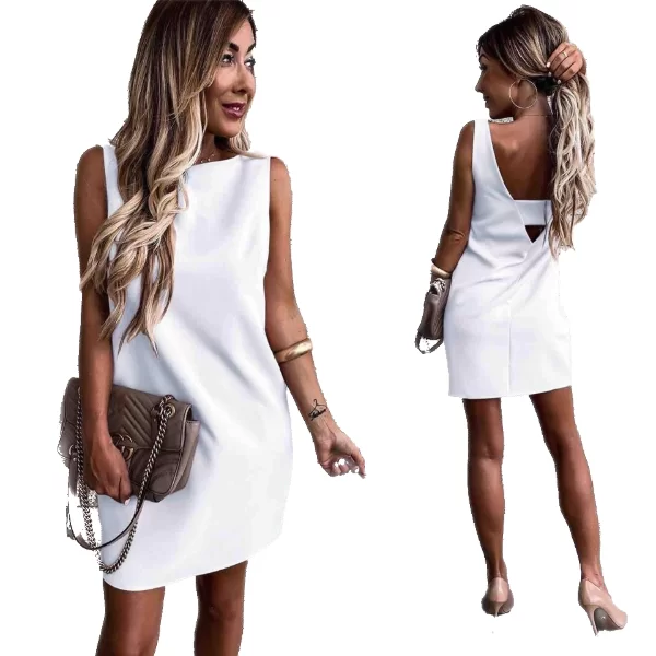 Φόρεμα Mini Violet Λευκό