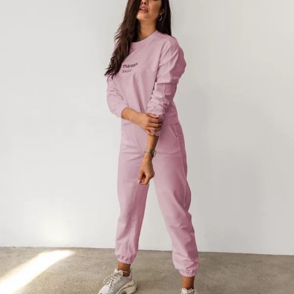 Σετ Παντελόνι Μπλούζα Jayde Ρόζ