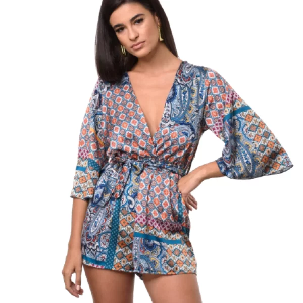 Ολόσωμο Σορτσάκι Molly Μπλέ