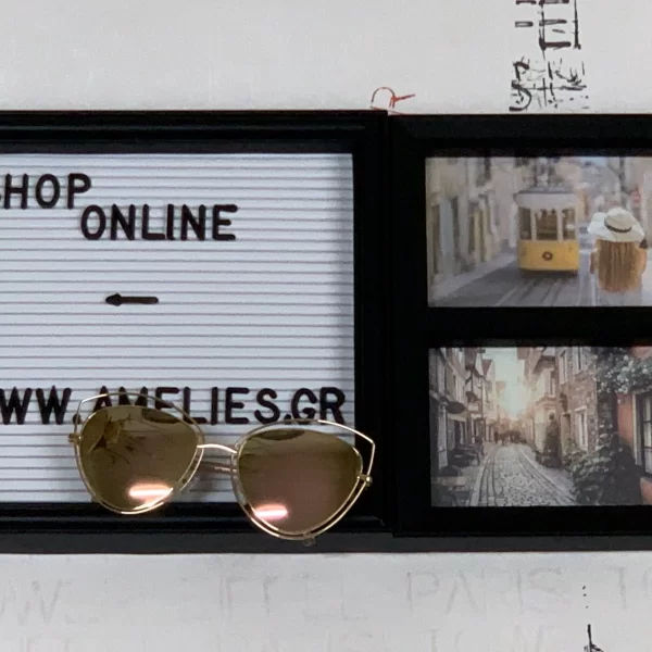 Freda Glasses Ροζ/Χρυσό