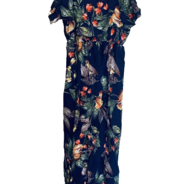 Έξωμο Μάξι Φόρεμα Μαύρο