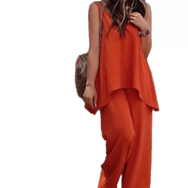 Σετ Παντελόνα Με Μπλούζα Κοραλί