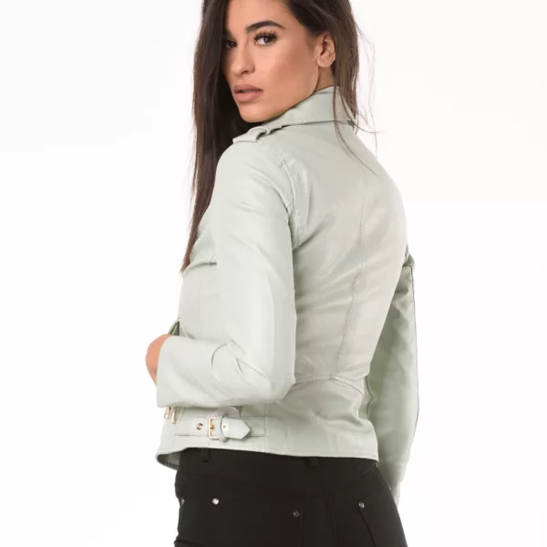 Faux Leather Jacket Elli Βεραμάν