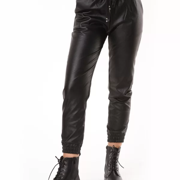 Παντελόνι Δερματίνης Με Λάστιχο