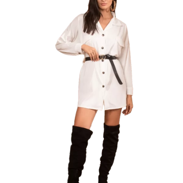 Φόρεμα Celia Λευκό