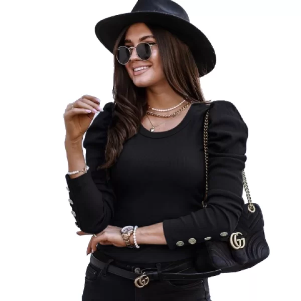 Μπλούζα Madison Μαύρη