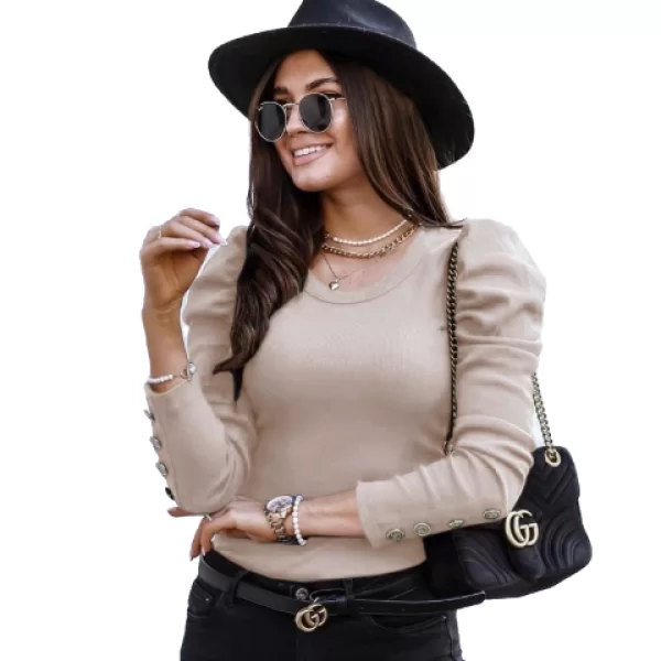 Μπλούζα Madison Μπέζ