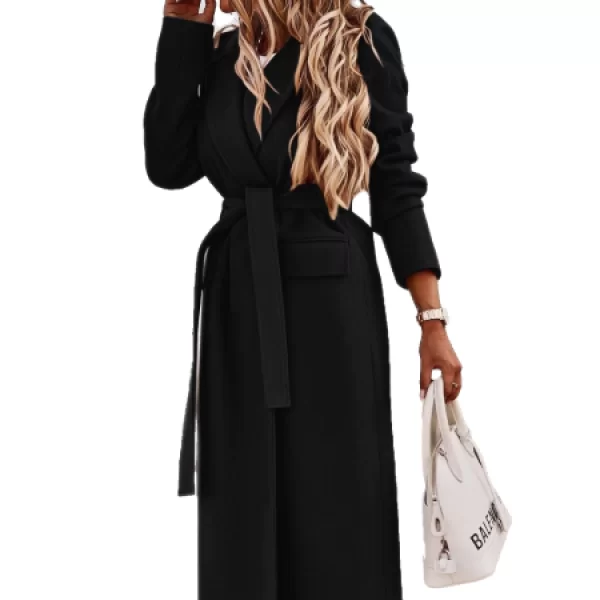 Παλτό Melia Μαύρο