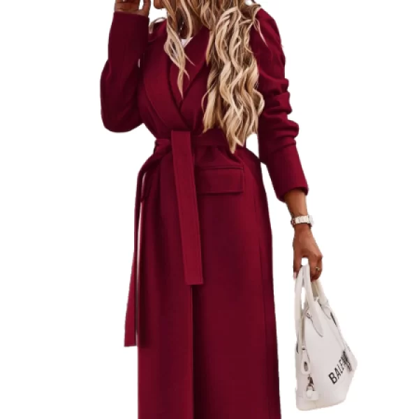 Παλτό Melia Μπορντώ