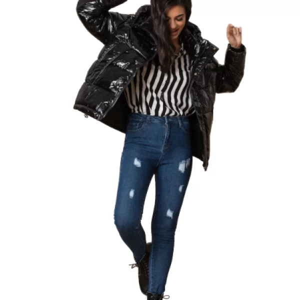 Μπουφάν Lucille Μαύρο