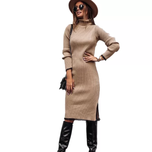 Midi Φόρεμα Loreta Μπέζ