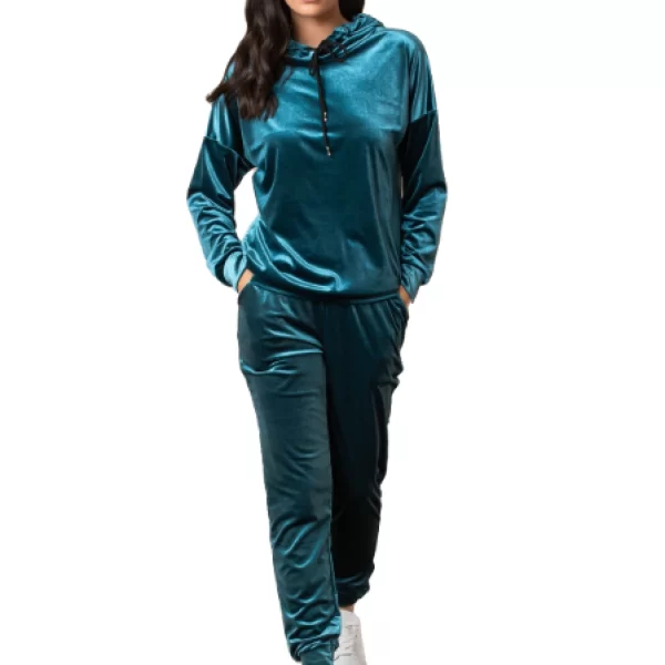 Σετ Φόρμας Emerald Πετρόλ