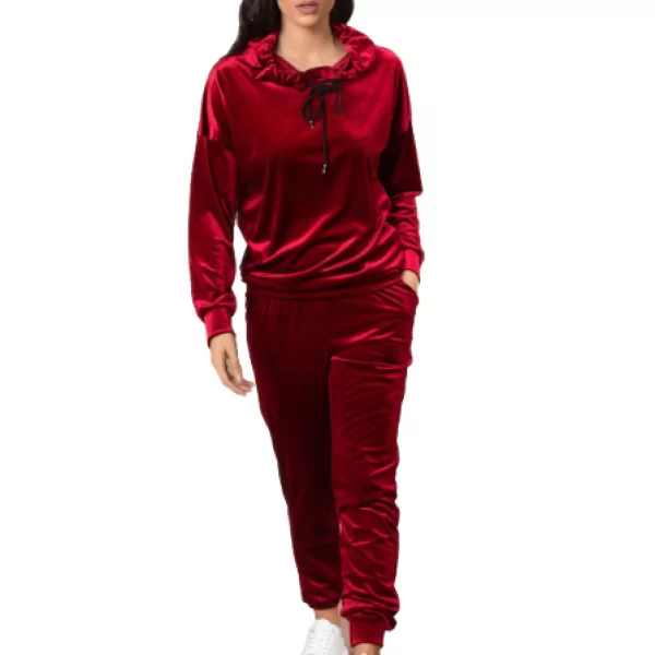 Σετ Φόρμας Emerald Μπορντώ