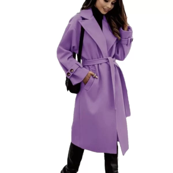 Παλτό Harmony Λιλά