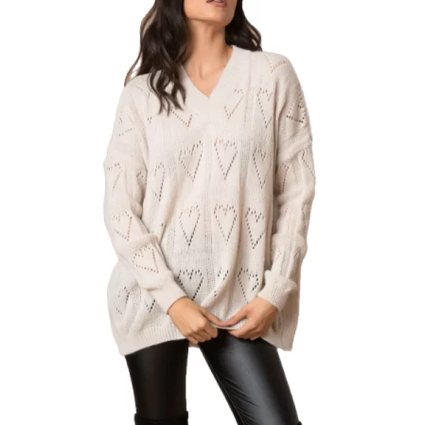 Πλεκτή Μπλούζα Maren Μπέζ