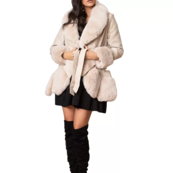 Μπουφάν Clarissa Μπέζ