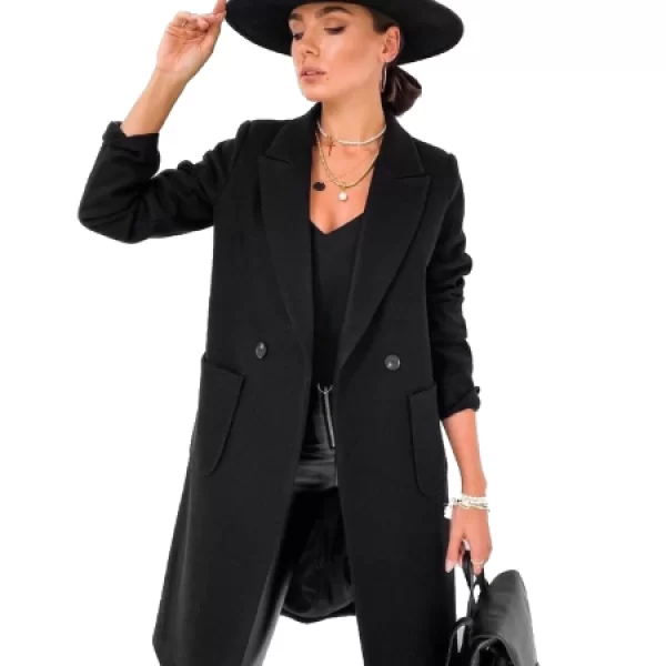 Παλτό Lenia Μαύρο