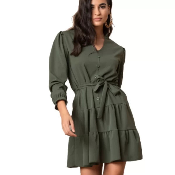 Φόρεμα Gloria Χακί