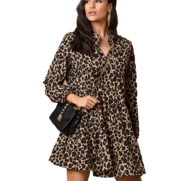 Φόρεμα Halle Λεοπάρ