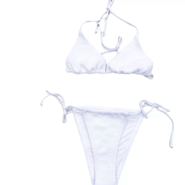 Σετ Μαγιό Μπικίνι Fall In Love With Summer Λευκό