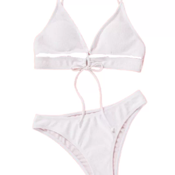 Σετ Μαγιό Μπικίνι Beach Babes Λευκό